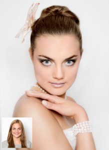 Braut-Make-Up Hochzeits-Make-Up